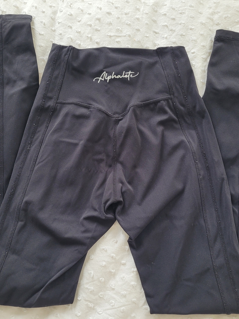 Alphalete High-Waist Black Leggings